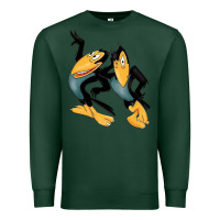 Sports Green Heckle and Jeckle Premium Sweatshirt - linhVisuals