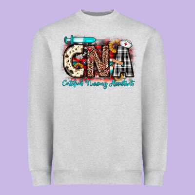 Christmas Cna Certified Nursing Assistant Heavyweight Sweatshirt Designed By Jahusdesignshop