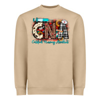 Mushroom Christmas cna certified nursing assistant Heavyweight Sweatshirt - JahusDesignShop