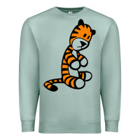 Seafoam Calvin Bill Watterson Premium Sweatshirt - linhVisuals