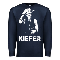 Navy kiefer sutherland müsïc Premium Sweatshirt - linhVisuals