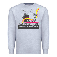 Heather Grey motion city soundtrack clässic Premium Sweatshirt - linhVisuals