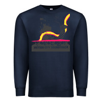 Navy motion city soundtrack clässic Premium Sweatshirt - linhVisuals