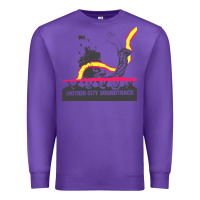 Purple motion city soundtrack clässic Premium Sweatshirt - linhVisuals