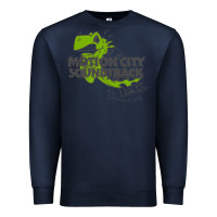 Navy motion city soundtrack clässic Premium Sweatshirt - linhVisuals