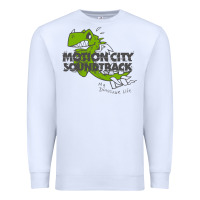 White motion city soundtrack clässic Premium Sweatshirt - linhVisuals