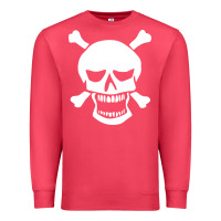 Cardinal skull crossbones Premium Sweatshirt - linhVisuals