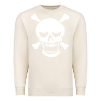 Sandshell skull crossbones Premium Sweatshirt - linhVisuals