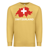 Antique Gold switzerland Premium Sweatshirt - linhVisuals