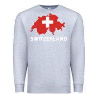 Heather Grey switzerland Premium Sweatshirt - linhVisuals