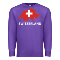 Purple switzerland Premium Sweatshirt - linhVisuals