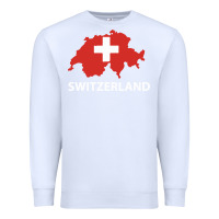 White switzerland Premium Sweatshirt - linhVisuals