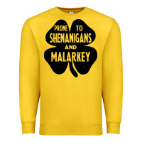 Lemon prone to shenanigans and malarkey Premium Sweatshirt - linhVisuals