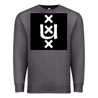 Charcoal Heather Amsterdam University Premium Sweatshirt - linhVisuals