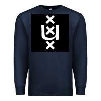 Navy Amsterdam University Premium Sweatshirt - linhVisuals