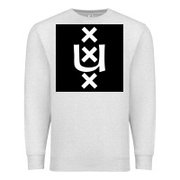 Oatmeal Heather Amsterdam University Premium Sweatshirt - linhVisuals
