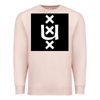 Pale Pink Amsterdam University Premium Sweatshirt - linhVisuals