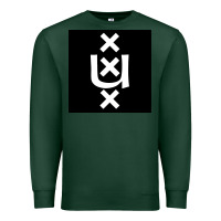 Sports Green Amsterdam University Premium Sweatshirt - linhVisuals