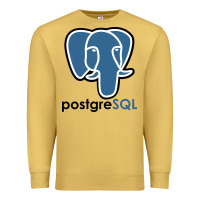 Antique Gold Postgresql Premium Sweatshirt - linhVisuals