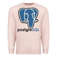 Pale Pink Postgresql Premium Sweatshirt - linhVisuals