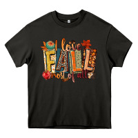 Asphalt i love fall most of all Heavy Core Tee - CowGirlArtShop