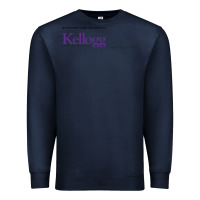 Navy kellogg high school Premium Sweatshirt - linhVisuals