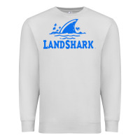 Dove Grey landshark Premium Sweatshirt - linhVisuals