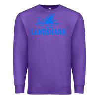 Purple landshark Premium Sweatshirt - linhVisuals