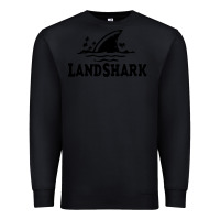 Black landshark Premium Sweatshirt - linhVisuals