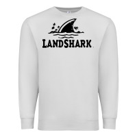 Dove Grey landshark Premium Sweatshirt - linhVisuals