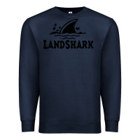 Navy landshark Premium Sweatshirt - linhVisuals