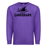 Purple landshark Premium Sweatshirt - linhVisuals