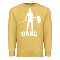 Antique Gold joe dirt dang Premium Sweatshirt - linhVisuals