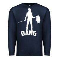 Navy joe dirt dang Premium Sweatshirt - linhVisuals