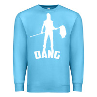 Ocean Blue joe dirt dang Premium Sweatshirt - linhVisuals