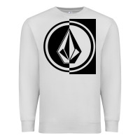 Dove Grey Volcom Style Premium Sweatshirt - linhVisuals