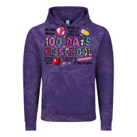 Cloud Purple 100 days of school Vintage Hoodie - LillyAllenDesigns