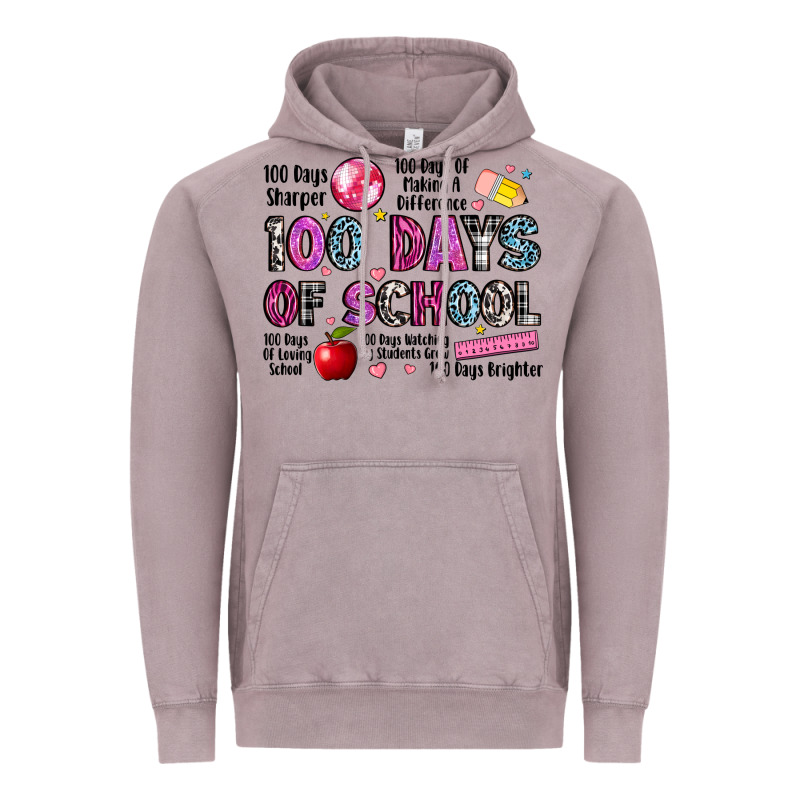 100 Days Of School Vintage Hoodie by LillyAllenDesigns | Teevron