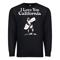 I Love You California Bear State Hug Premium Sweatshirt | Teevron