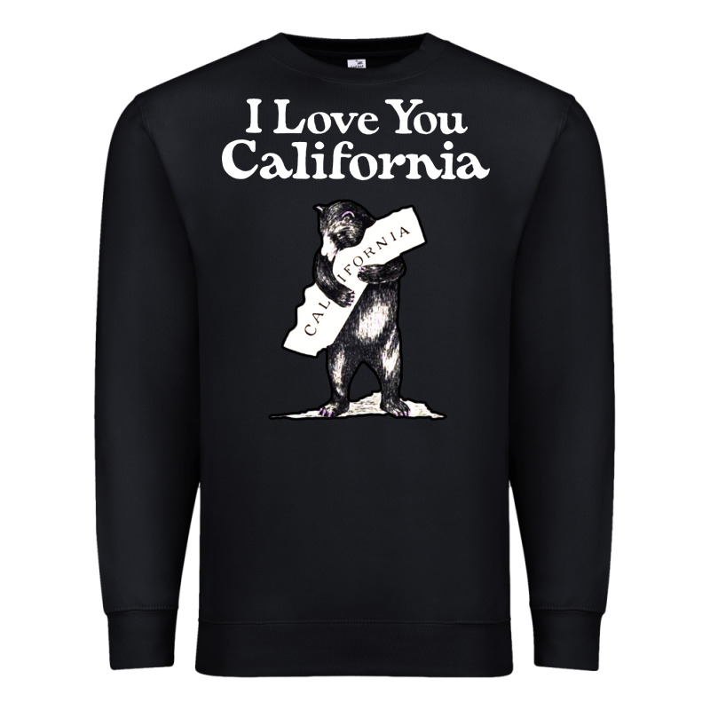 I Love You California Bear State Hug Premium Sweatshirt by linhVisuals | Teevron
