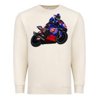 Sandshell Superbike Toprak Razgatlıoğlu Premium Sweatshirt - linhVisuals