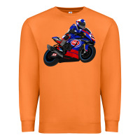 Carrot Superbike Toprak Razgatlıoğlu Premium Sweatshirt - linhVisuals