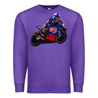 Purple Superbike Toprak Razgatlıoğlu Premium Sweatshirt - linhVisuals