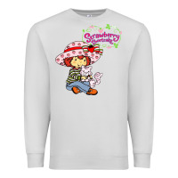 Strawberry Shortcake And Cat Premium Sweatshirt | Teevron