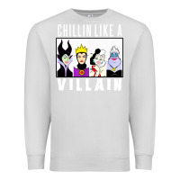 Dove Grey chillin like a villain Premium Sweatshirt - linhVisuals