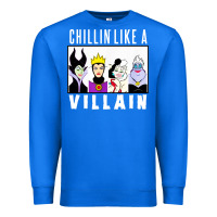 True Royal chillin like a villain Premium Sweatshirt - linhVisuals