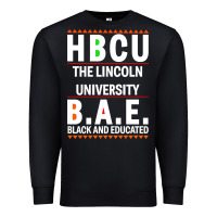 Black hbcu the lincoln university black and educated black classic Premium Sweatshirt - linhVisuals