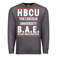 Charcoal Heather hbcu the lincoln university black and educated black classic Premium Sweatshirt - linhVisuals