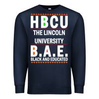 Navy hbcu the lincoln university black and educated black classic Premium Sweatshirt - linhVisuals