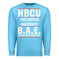 Ocean Blue hbcu the lincoln university black and educated black classic Premium Sweatshirt - linhVisuals